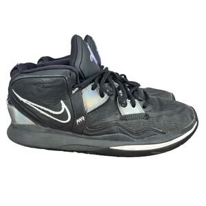 Nike‎ Kyrie Infinity 8 Basketball Shoes Mens 9 Black Metallic Silver Sneakers